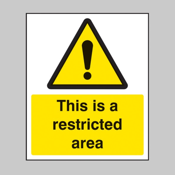 This Is a Restricted Area