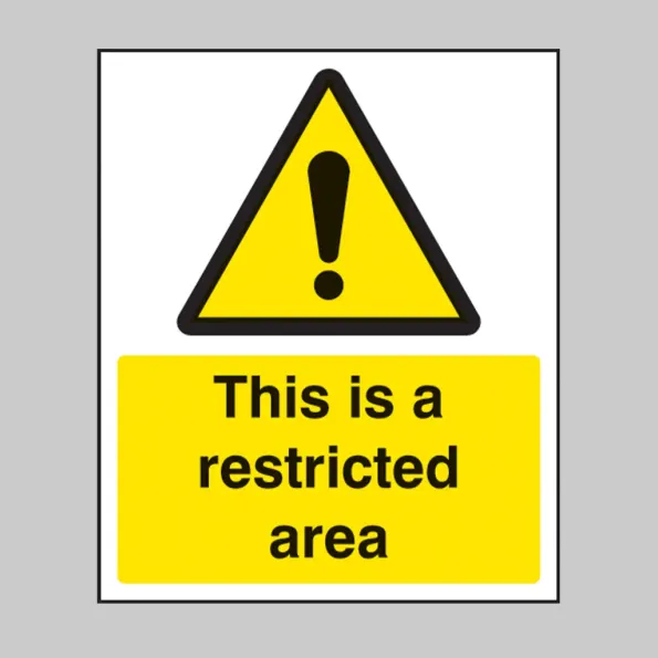 This Is a Restricted Area