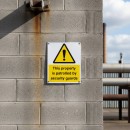 This Property Is Patrolled By Security Guards This Property Is Patrolled By Security Guards