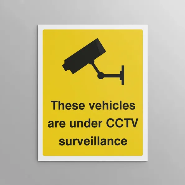These Vehicles Are Under CCTV Surveillance