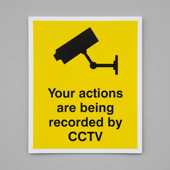 Your Actions Are Being Recorded By CCTV