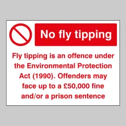 No Fly Tipping
