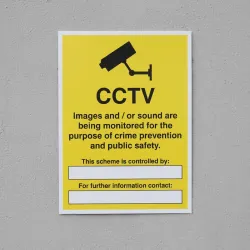 CCTV Images / Sound Being Monitored for the Purpose of Crime CCTV Images / Sound Being Monitored for the Purpose of Crime