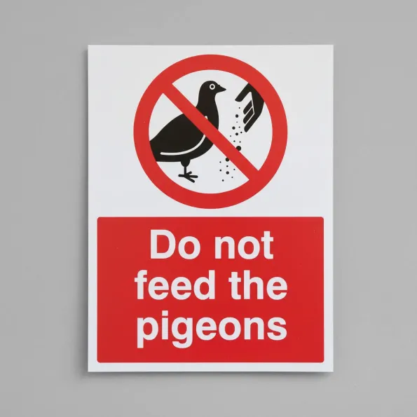 Do Not Feed the Pigeons Do Not Feed the Pigeons