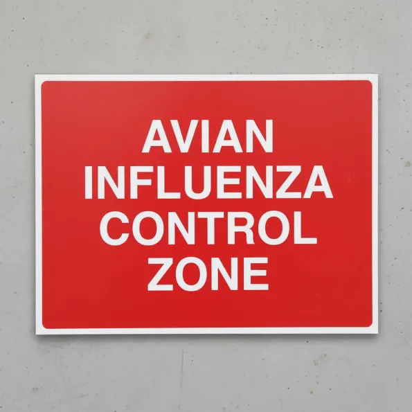 Avian Influenza Control Zone Avian Influenza Control Zone