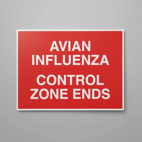 Avian Influenza Control Zone Ends Avian Influenza Control Zone Ends