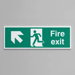 Fire Exit - Up and Left Fire Exit - Up and Left