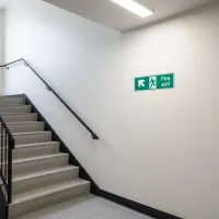 Fire Exit - Up and Left Fire Exit - Up and Left