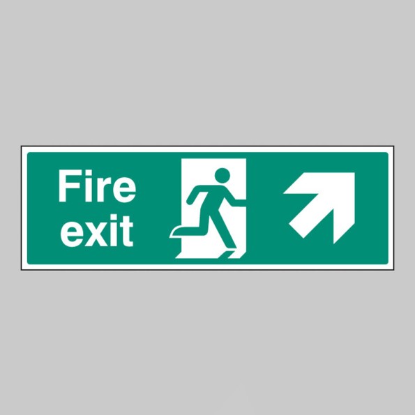 Fire Exit - Up and Right