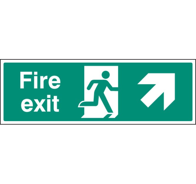 Fire Exit - Up and Right