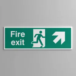Fire Exit - Up and Right Fire Exit - Up and Right