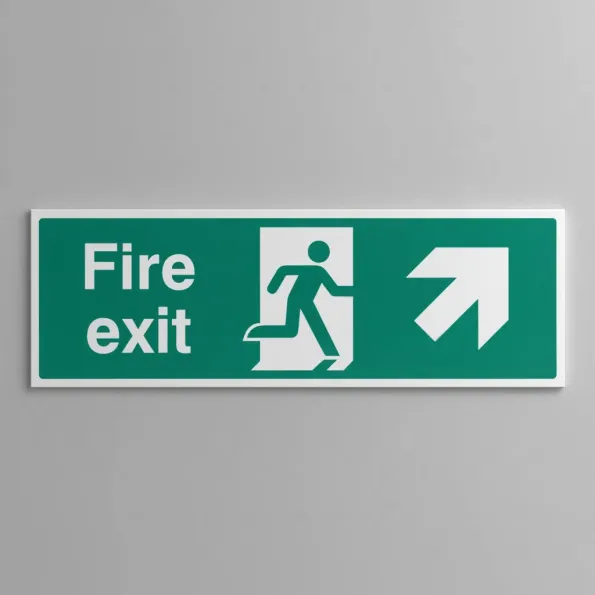 Fire Exit - Up and Right Fire Exit - Up and Right