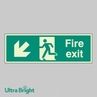Fire Exit - Down and Left