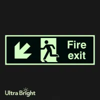 Fire Exit - Down and Left Fire Exit - Down and Left