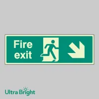 Fire Exit - Down and Right Fire Exit - Down and Right