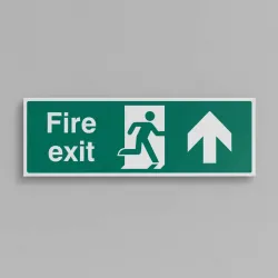 Fire Exit - Up / Straight On Fire Exit - Up / Straight On