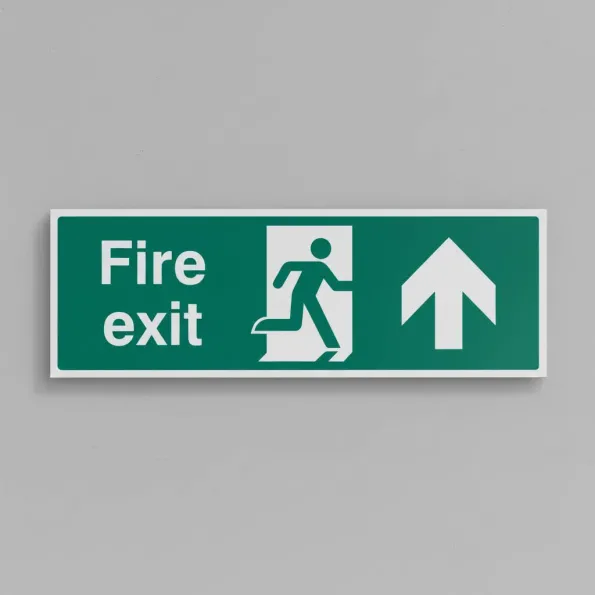 Fire Exit - Up / Straight On Fire Exit - Up / Straight On