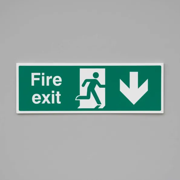 Fire Exit - Down Fire Exit - Down