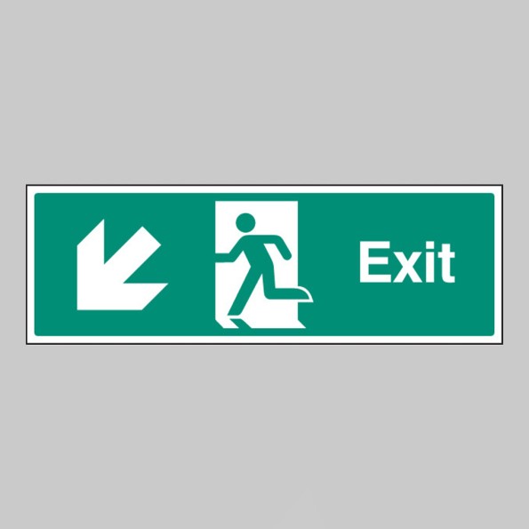 Exit - Down and Left