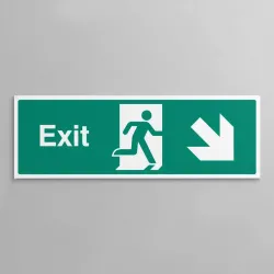 Exit - Down and Right Exit - Down and Right