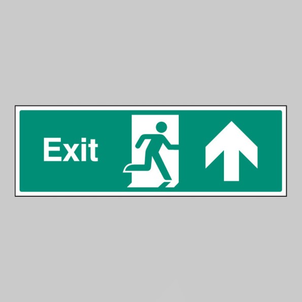Exit - Up / Straight On