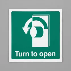 Turn to Open - Left Turn to Open - Left