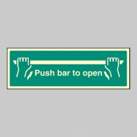 Push Bar to Open