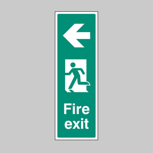 Fire Exit - Left (Portrait)