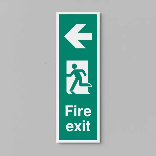 Fire Exit - Left (Portrait) Fire Exit - Left (Portrait)