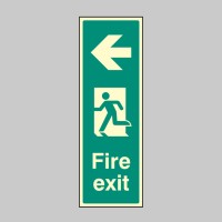 Fire Exit - Left (Portrait)