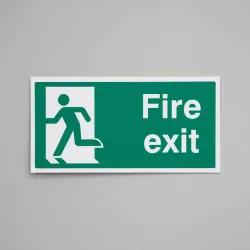 Fire Exit - Left Symbol Fire Exit - Left Symbol