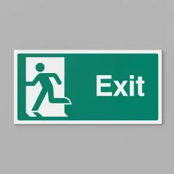 Exit - Left Symbol Exit - Left Symbol