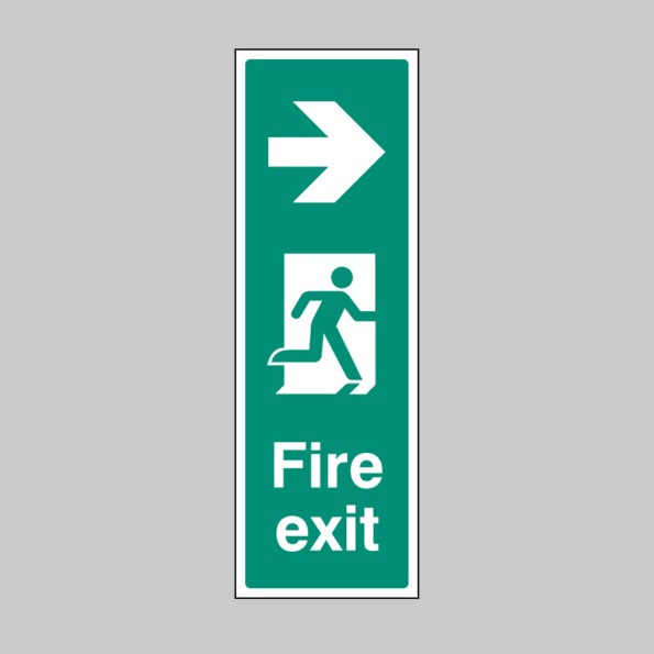 Fire Exit - Right (Portrait)