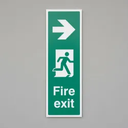 Fire Exit - Right (Portrait) Fire Exit - Right (Portrait)
