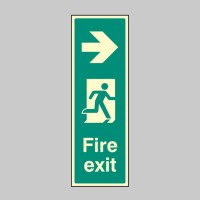 Fire Exit - Right (Portrait)