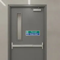 Fire Exit - Keep Clear Fire Exit - Keep Clear