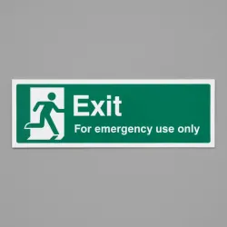 Exit for Emergency Use Only Exit for Emergency Use Only