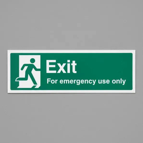 Exit for Emergency Use Only Exit for Emergency Use Only