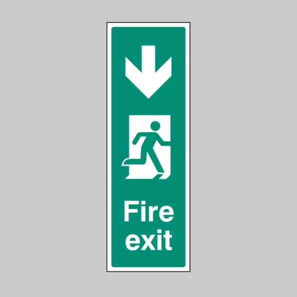 Fire Exit - Down (Portrait) Fire Exit - Down (Portrait)