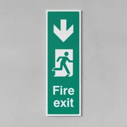 Fire Exit - Down (Portrait) Fire Exit - Down (Portrait)