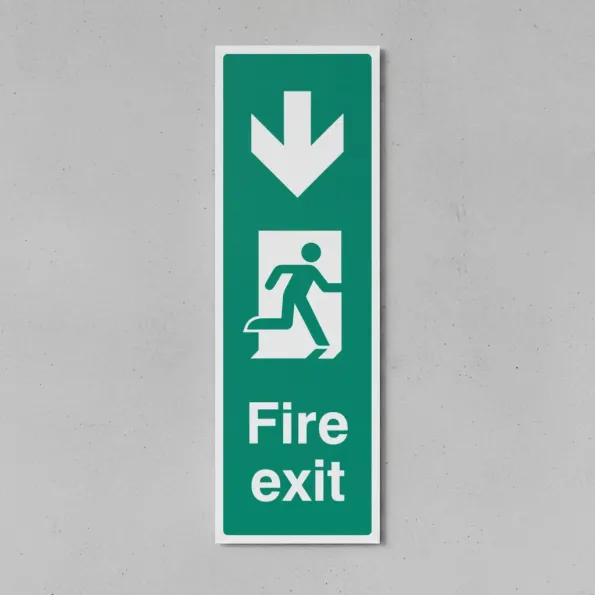 Fire Exit - Down (Portrait) Fire Exit - Down (Portrait)