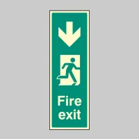 Fire Exit - Down (Portrait) Fire Exit - Down (Portrait)