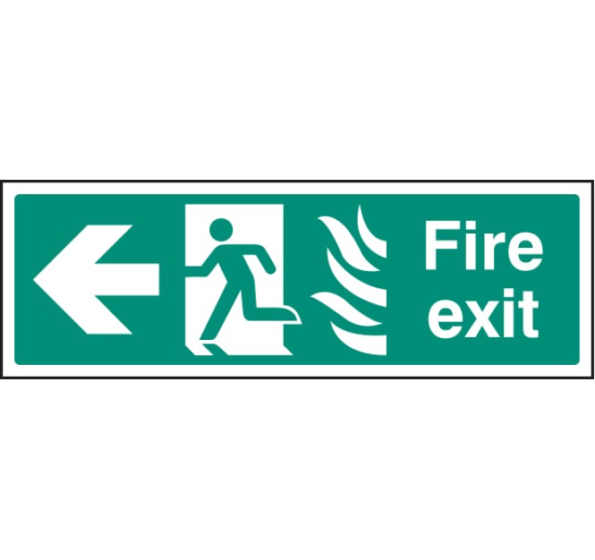 HTM Fire Exit - Arrow Left