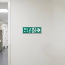 HTM Fire Exit - Arrow Right