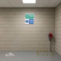 Refuge Point Keep Clear Refuge Point Keep Clear