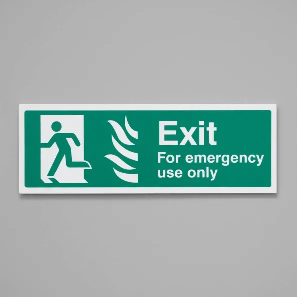 HTM Exit for Emergency Use Only - Left HTM Exit for Emergency Use Only - Left