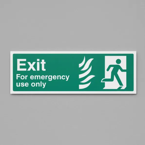 HTM Exit for Emergency Use Only - Right HTM Exit for Emergency Use Only - Right
