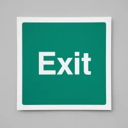 Exit - Text Only Exit - Text Only