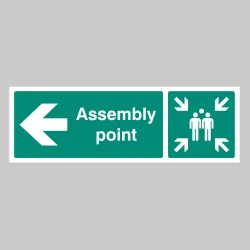 Assembly Point - Arrow Left Assembly Point - Arrow Left