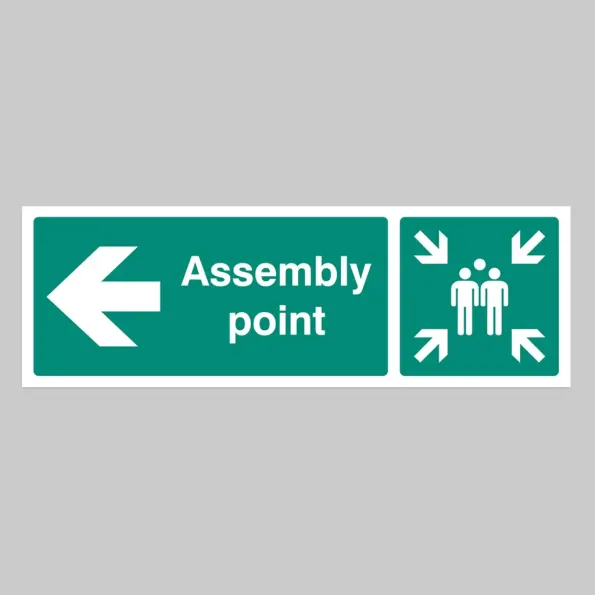 Assembly Point - Arrow Left